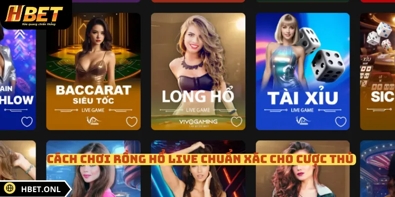 Cách chơi rồng hổ live chuẩn xác cho cược thủ 