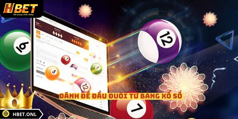 Đánh đề đầu đuôi từ bảng xổ số 